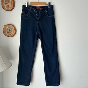 Lee  vintage Dark Blue Men's Straight Jeans